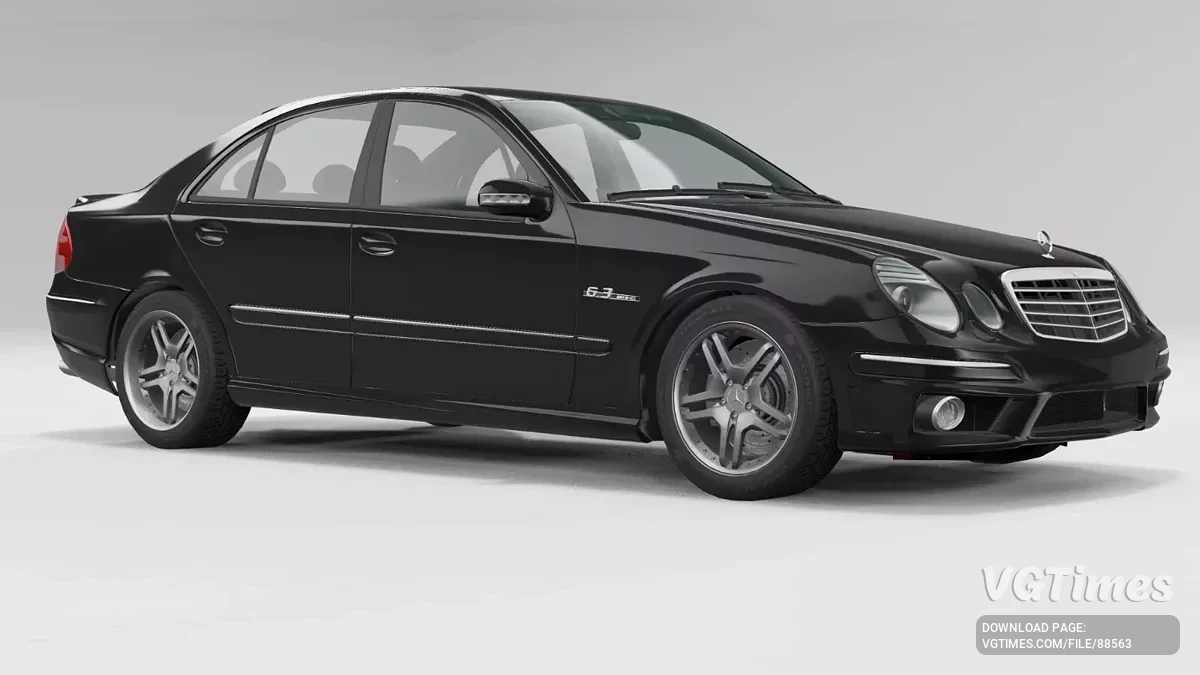 BeamNG.drive — Mercedes-Benz W211 v4.90 (0.37.x)