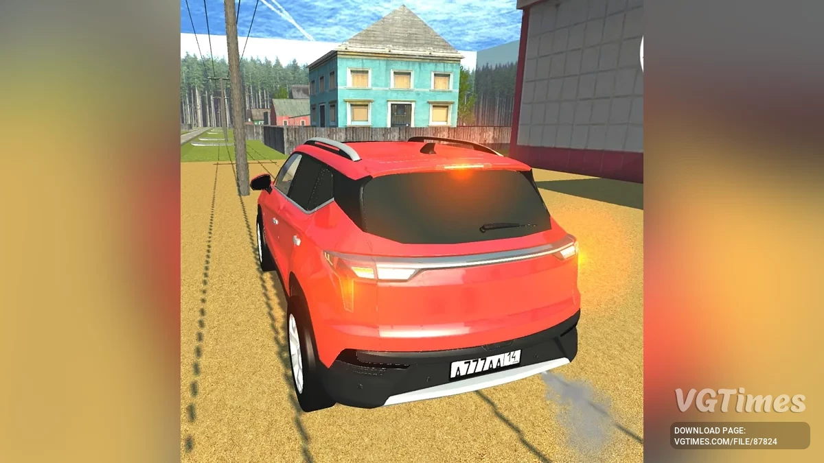 Simple Car Crash Physics Sim — Москвич 3