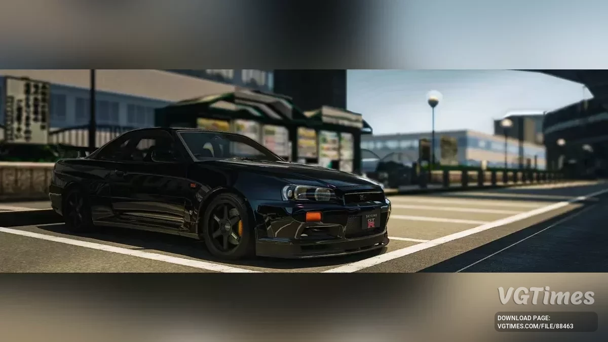 BeamNG.drive — Nissan Skyline GT-R (BNR34) v1.1 (0.37.x)