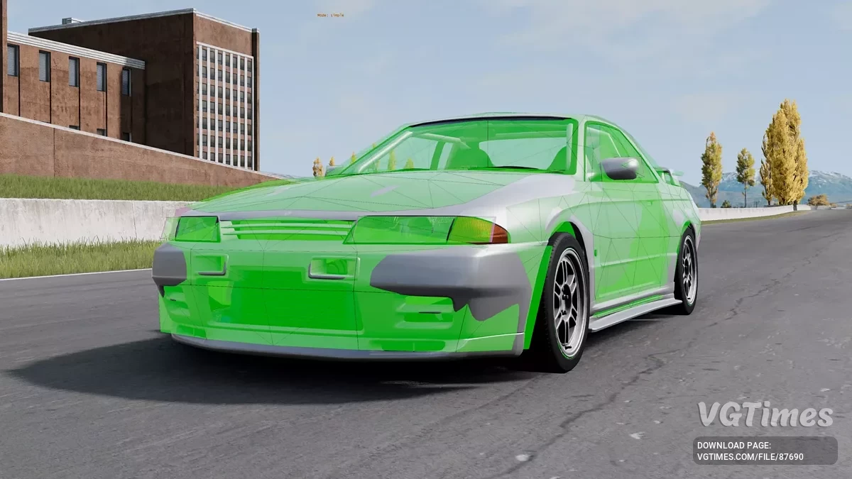 BeamNG.drive — Nissan Skyline R32 (2 Drzwi) (0.37.x)