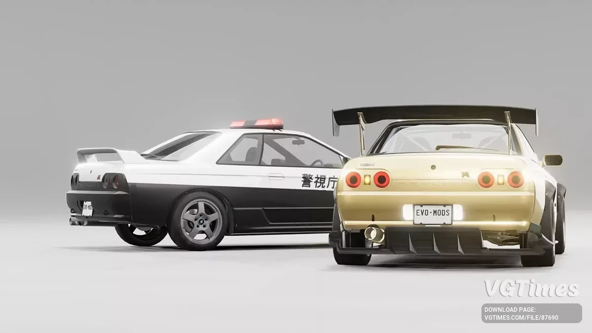 BeamNG.drive — Nissan Skyline R32 (2 Drzwi) (0.37.x)