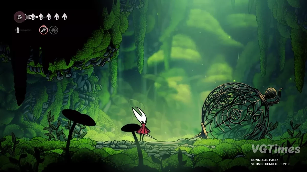 Hollow Knight: Silksong — Desativação de névoa e desfoque