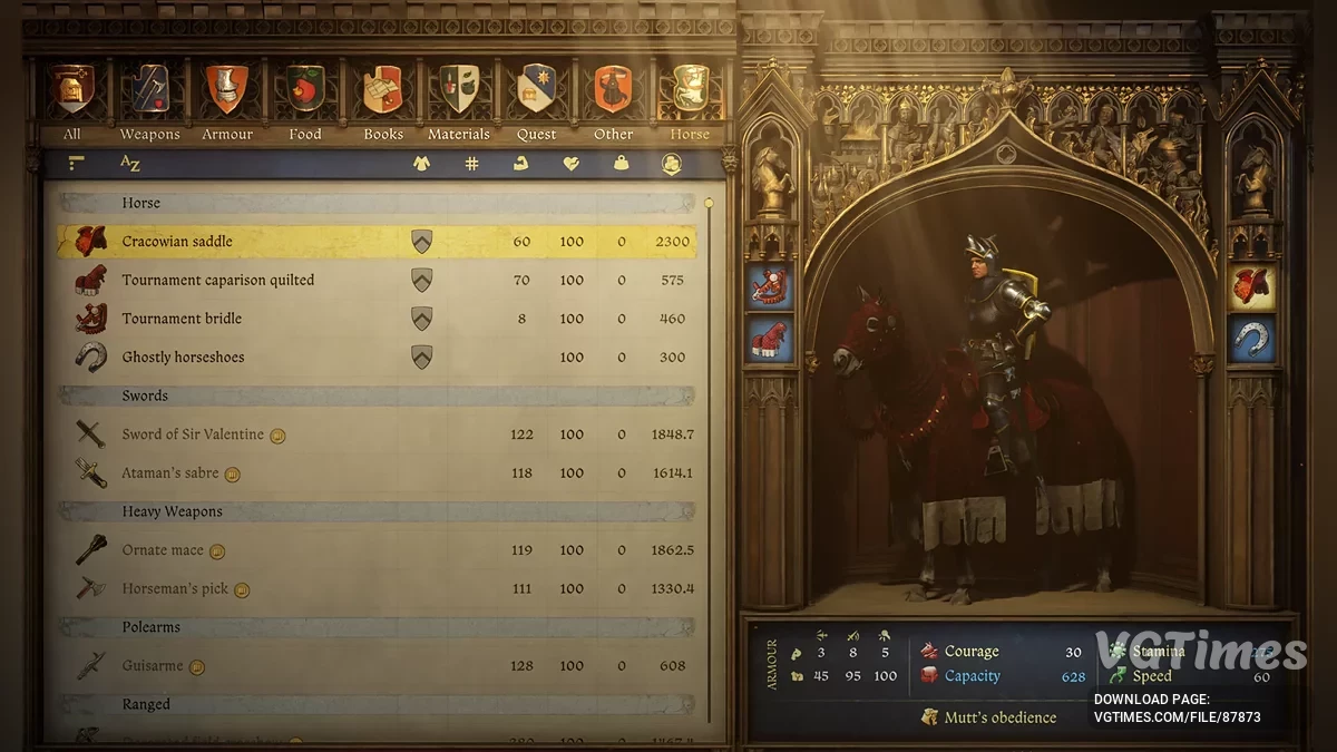 Kingdom Come: Deliverance 2 — Prólogo, tudo reunido, nível máximo, mapa totalmente desbloqueado