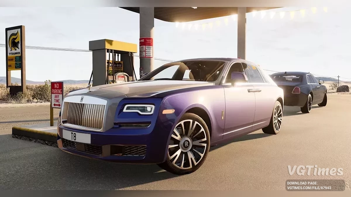 BeamNG.drive — Rolls Royce Ghost T8 v3.05 (0.36.x)