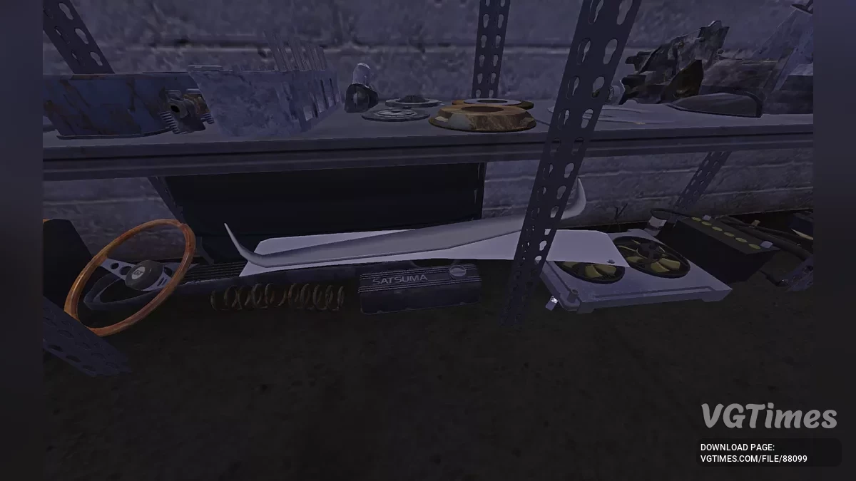 My Summer Car — Satsuma rozebrana, cały tuning w garażu, 10000 marek