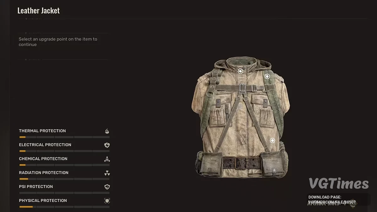 S.T.A.L.K.E.R. 2: Heart of Chornobyl — Sloty na artefakty w zbroi