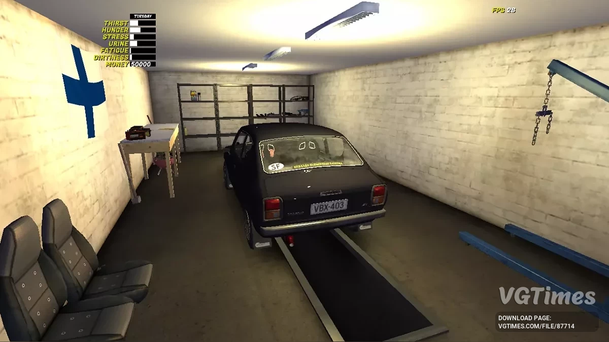 My Summer Car — Зібрана Сатсума, є весь транспорт, багато грошей