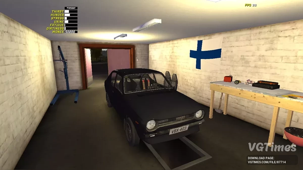 My Summer Car — Зібрана Сатсума, є весь транспорт, багато грошей