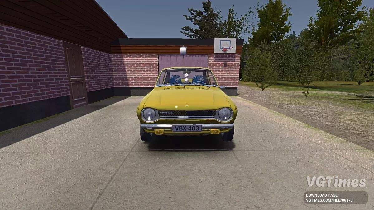 My Summer Car — Stok Satsuma, 500k marka, hikaye dokunulmamış, tüm motor parçaları yeni