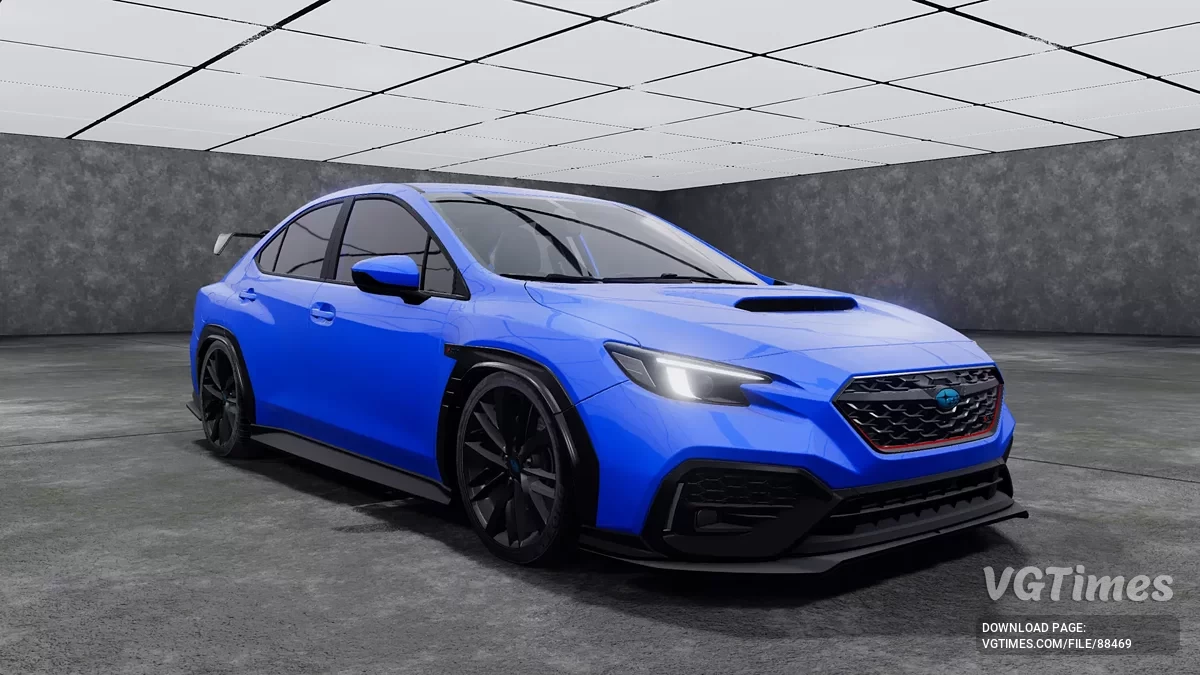 BeamNG.drive — Subaru WRX (Сток+Кастом) v1.0 (0.37.x)
