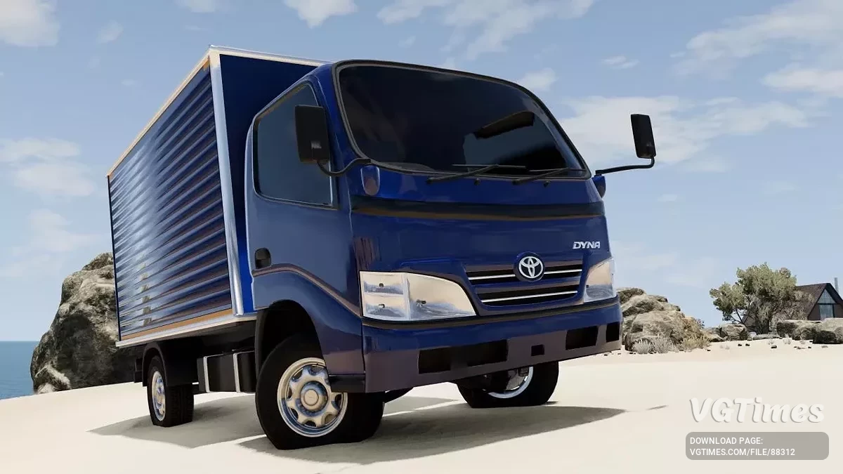 BeamNG.drive — Toyota Dyna (U300) - Hino Dutra v1.1 (0.37.x)