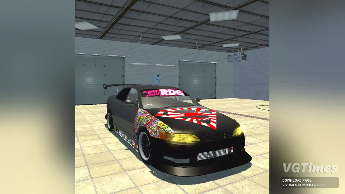 Not Simple Car Crash — Edição drift do Toyota Mark 2