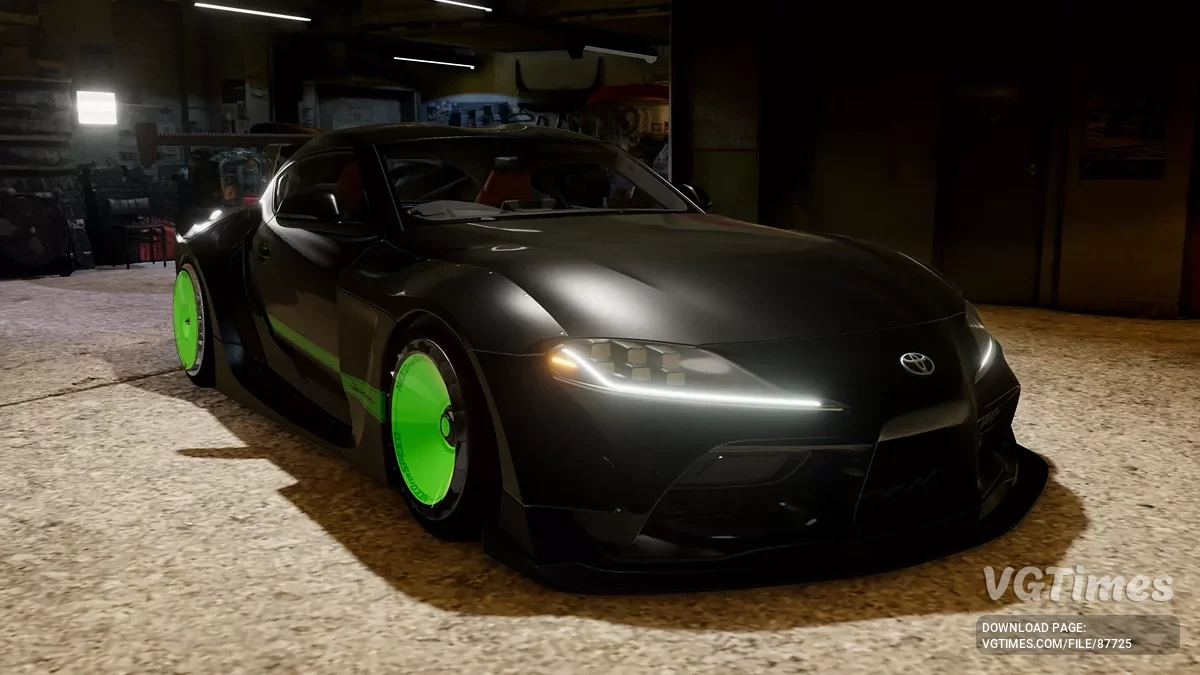 BeamNG.drive — Toyota Supra A90 MKV v1.12 Yeniden Yayın (0.37.x)