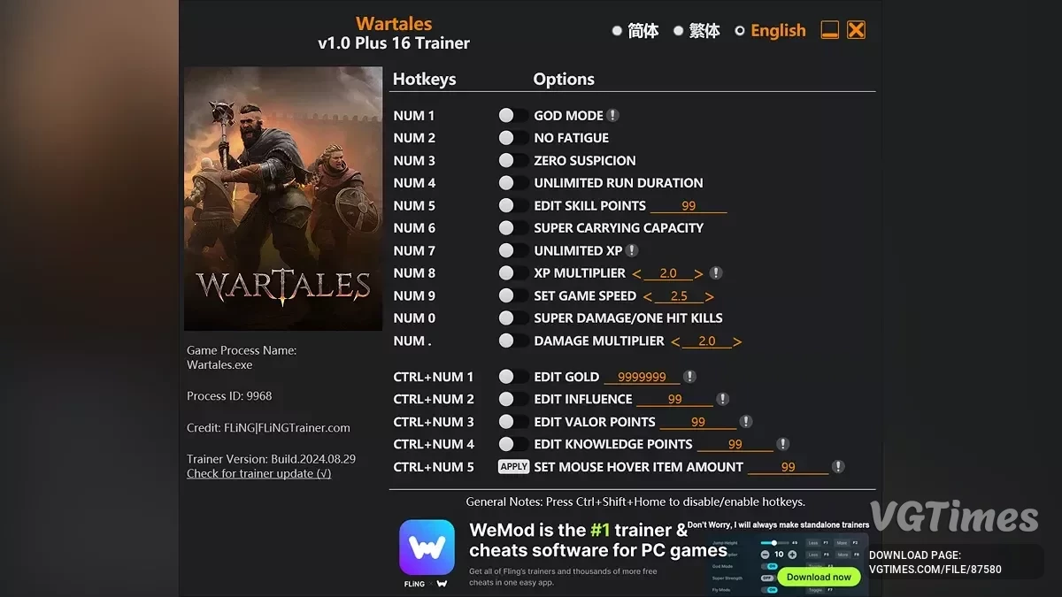 Wartales — Eğitmen (+16) [1.0 - GÜNCELLEME: 30.09.2025]