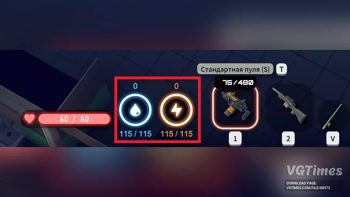 Escape from Duckov — HUD Aprimorado: Água e Satisfação