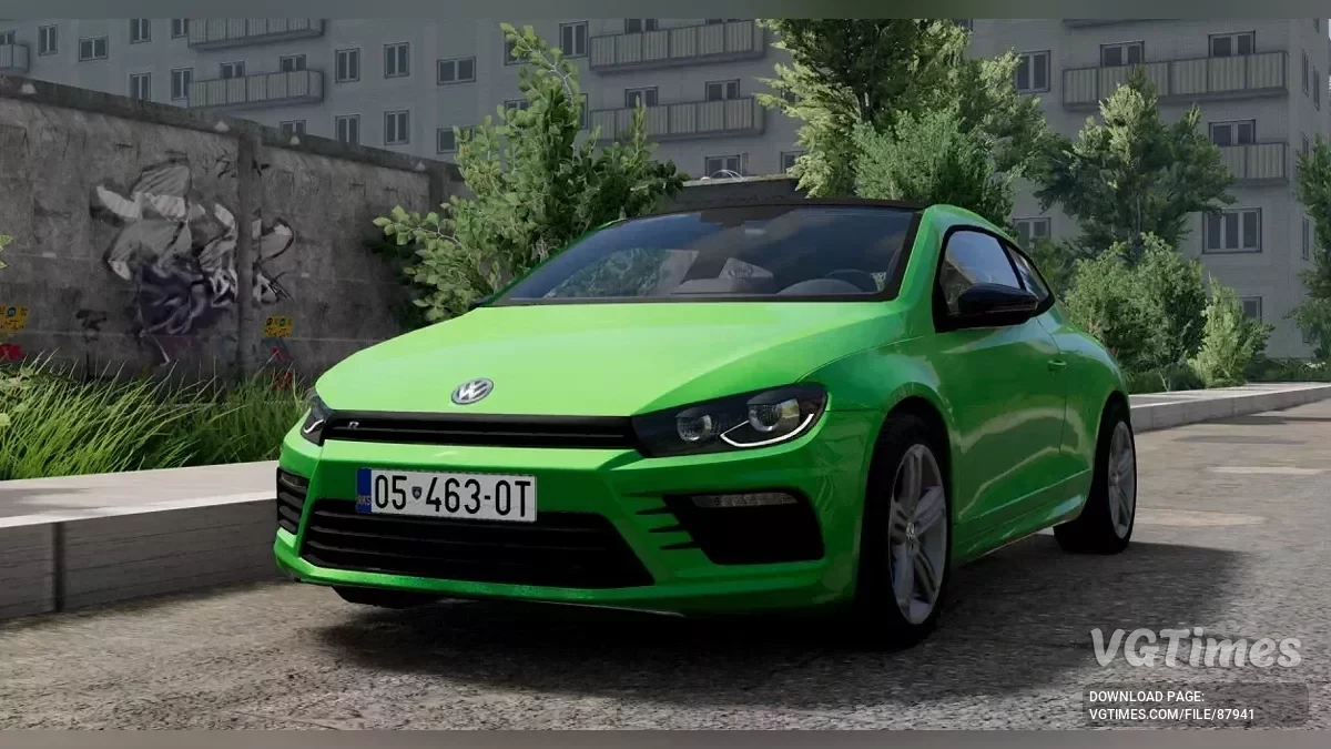 BeamNG.drive — Volkswagen Scirocco 2008-2017 новий (0.37.x)