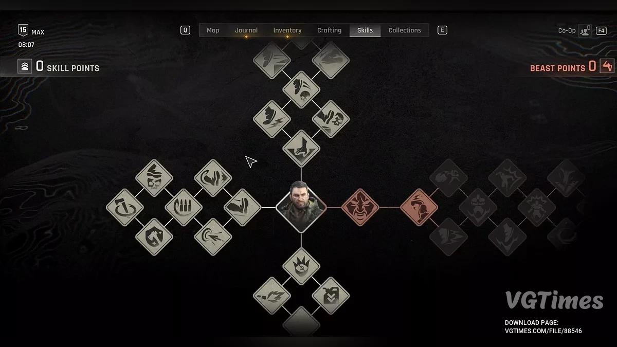 Dying Light: The Beast — Wszystkie umiejętności i 1 umiejętność bestii