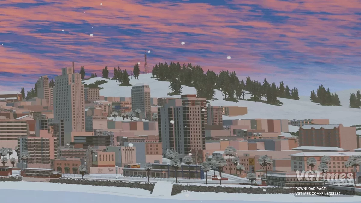 BeamNG.drive — Winter West Coast, USA (0.37.x)