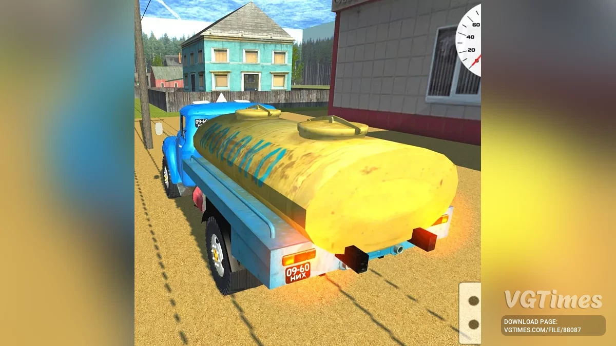 Simple Car Crash Physics Sim — ZIL - 130 caminhão de leite