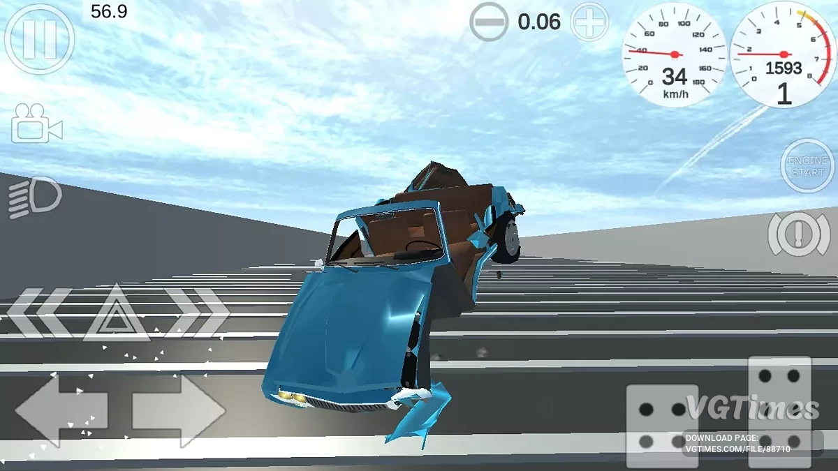 Not Simple Car Crash — 100 Bump Challenge NSCC