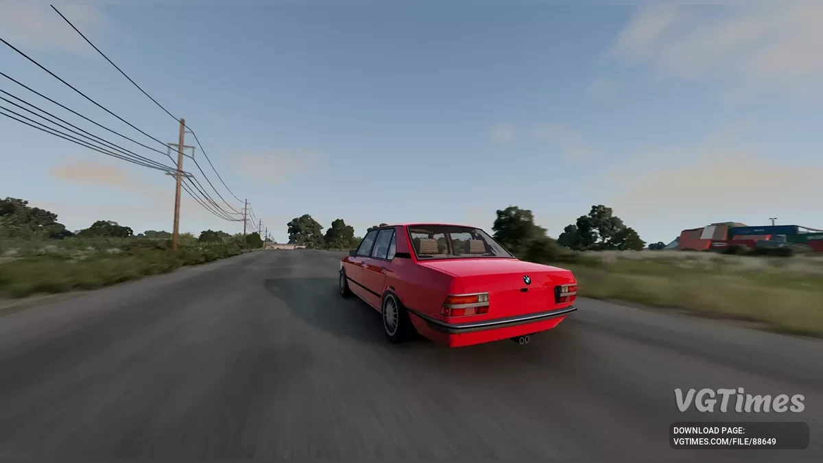 BeamNG.drive — 1972 - 1981 BMW 5 Serisi (E12) (0.37.x)