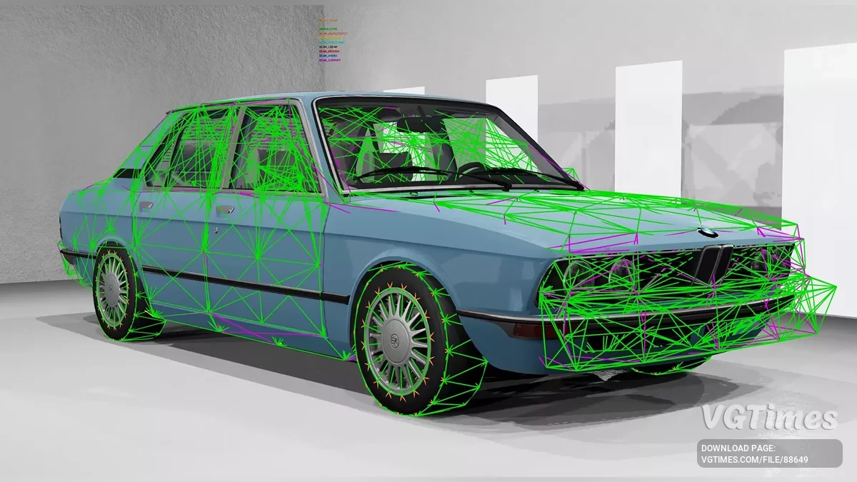 BeamNG.drive — 1972 - 1981 BMW 5 Serisi (E12) (0.37.x)