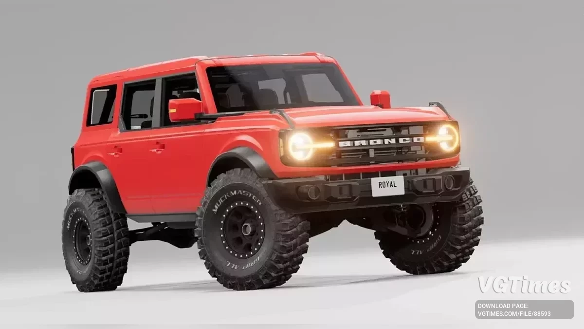BeamNG.drive — Оновлення Ford Bronco WildTrak 2023 (0.37.x)