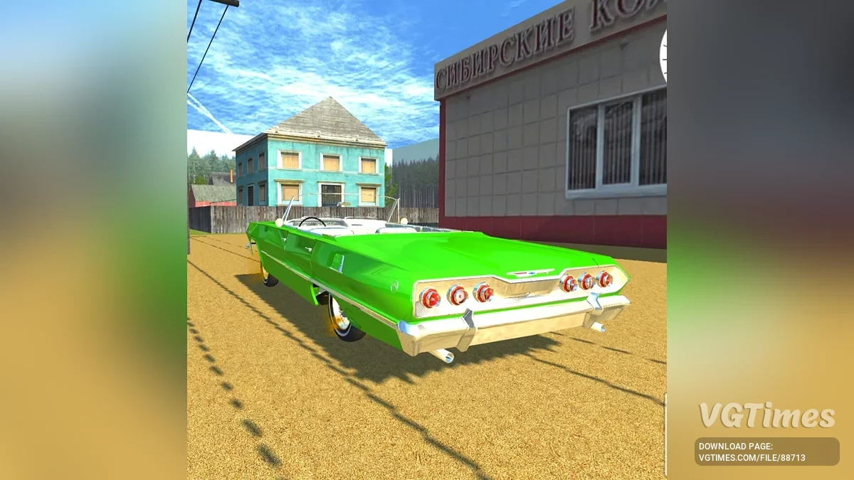 Simple Car Crash Physics Sim — Chevrolet Impala 1964