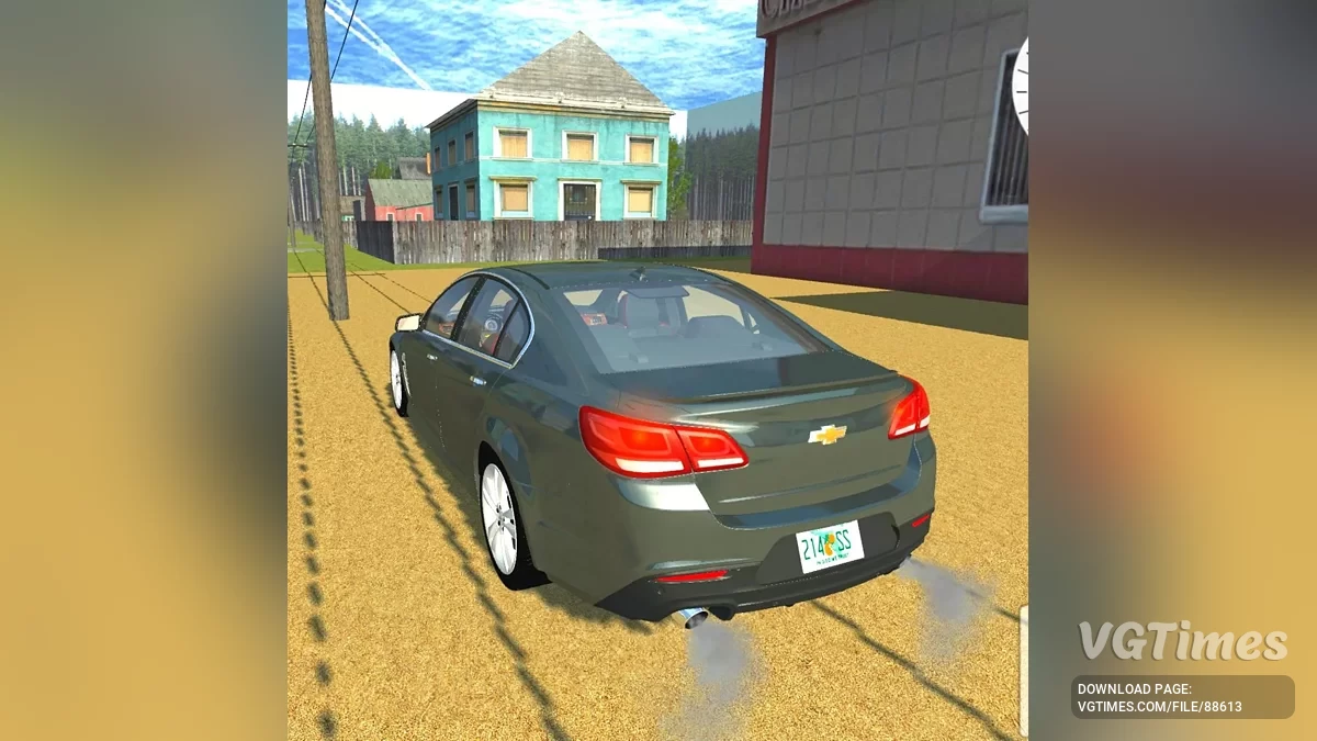 Simple Car Crash Physics Sim — Chevrolet SS VF (2014-2017)