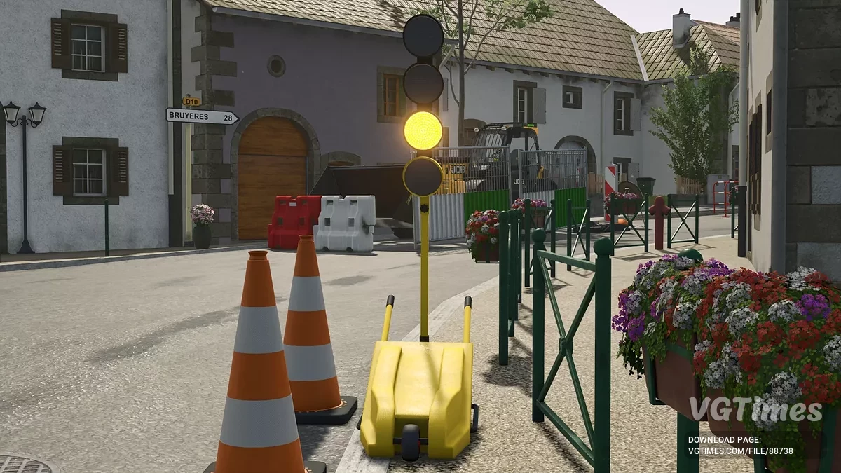 Farming Simulator 25 — Semáforo de Construção