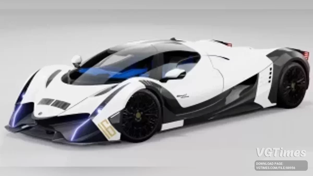 BeamNG.drive — Devel Motors Sixteen v1.1 Przebudowany (0.37.x)