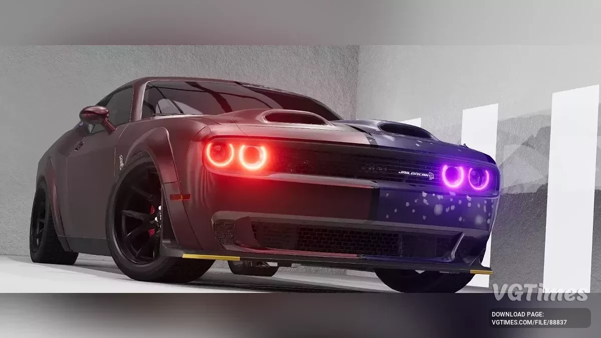 BeamNG.drive — Poprawka błędów w Dodge Challenger Rework (0.37.x)