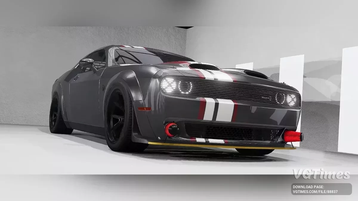 BeamNG.drive — Poprawka błędów w Dodge Challenger Rework (0.37.x)