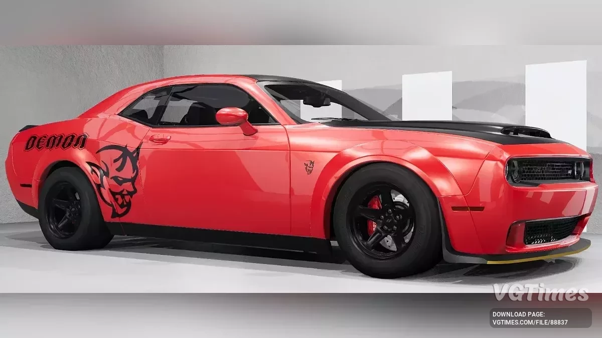 BeamNG.drive — Poprawka błędów w Dodge Challenger Rework (0.37.x)