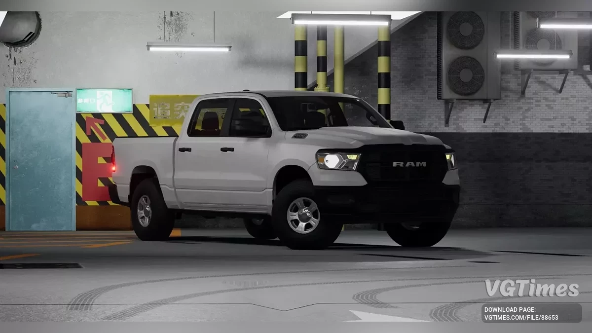 BeamNG.drive — Dodge Ram 1500 (2020-2024) v4.80 (0.37.x)