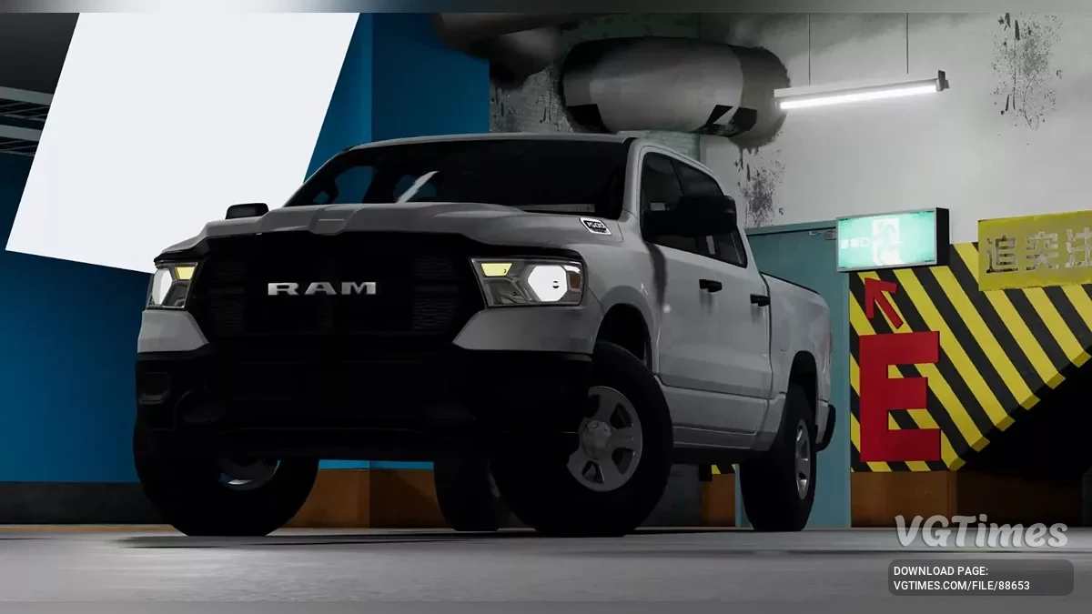 BeamNG.drive — Dodge Ram 1500 (2020-2024) v4.80 (0.37.x)