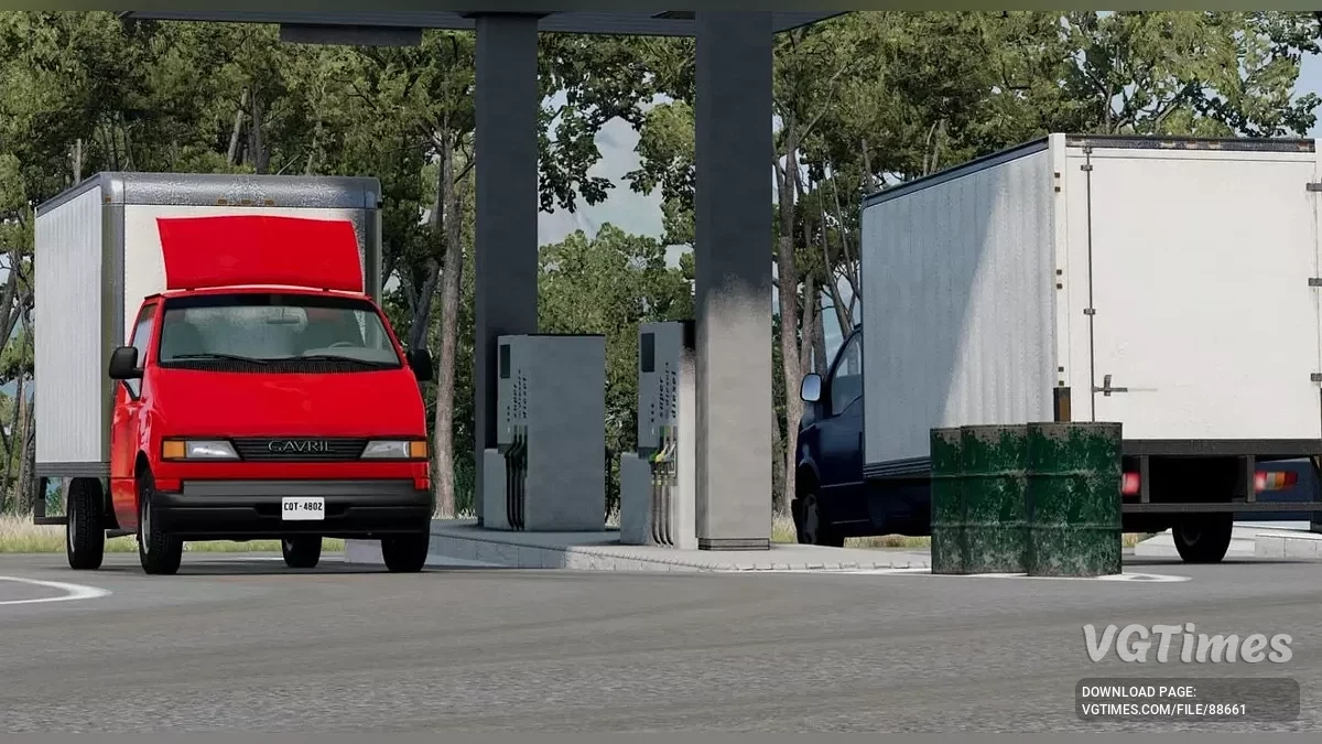 BeamNG.drive — Гавріл Мул (Європейський Гавріл H-Серія) 1990-2011 v4.50 (0.37.x)