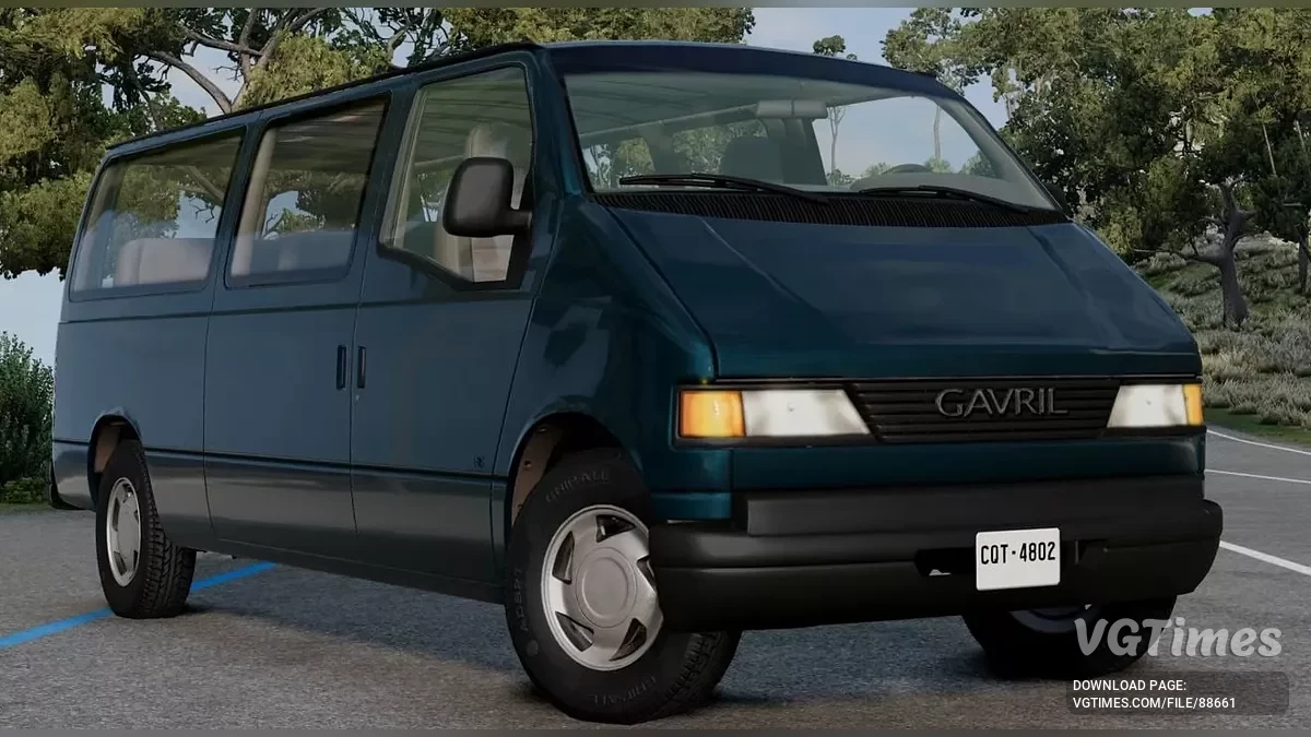 BeamNG.drive — Гавріл Мул (Європейський Гавріл H-Серія) 1990-2011 v4.50 (0.37.x)