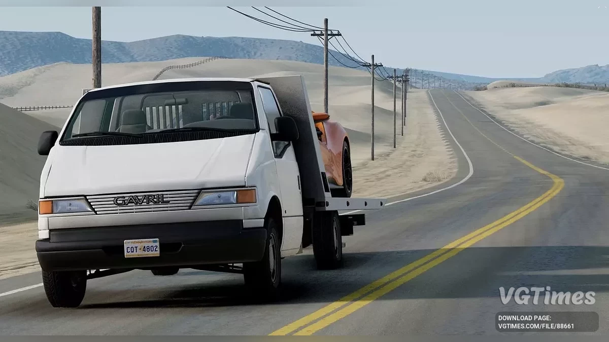 BeamNG.drive — Гавріл Мул (Європейський Гавріл H-Серія) 1990-2011 v4.50 (0.37.x)