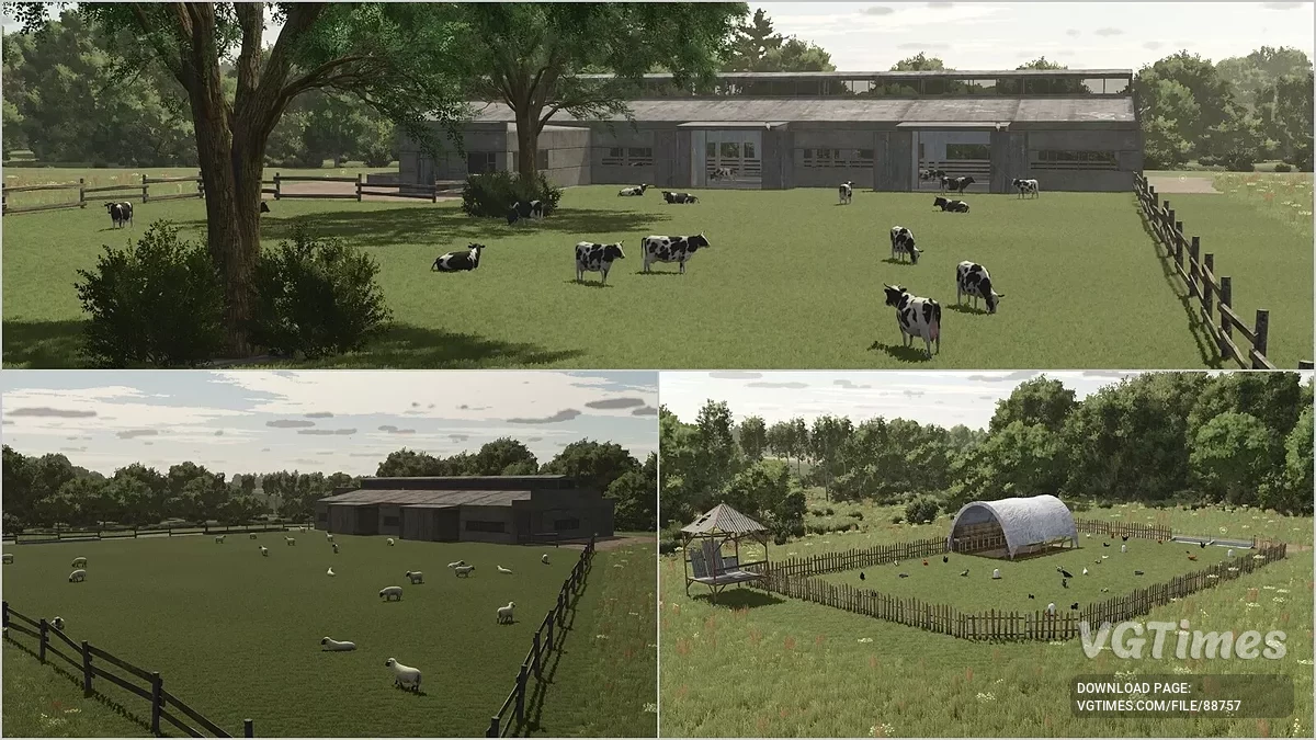 Farming Simulator 25 — Instalações para Animais