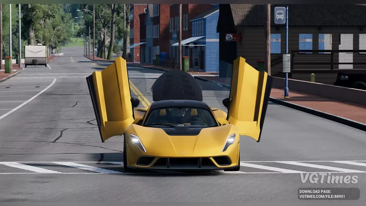 BeamNG.drive — Atualização Hennessey Venom F5 (0.37.x)