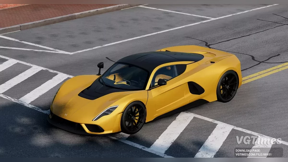 BeamNG.drive — Atualização Hennessey Venom F5 (0.37.x)