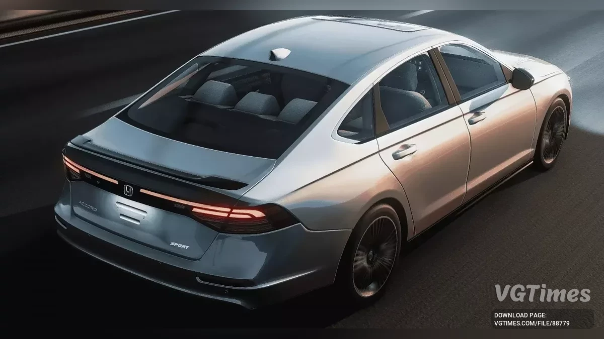 BeamNG.drive — Honda Accord 2023 v4.70 (0.37.x)