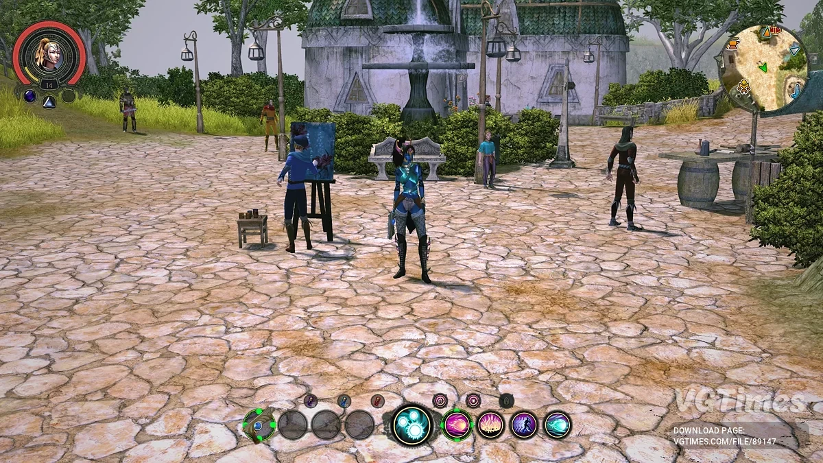 Sacred 2 Remaster — Interfejs z oryginalnej gry