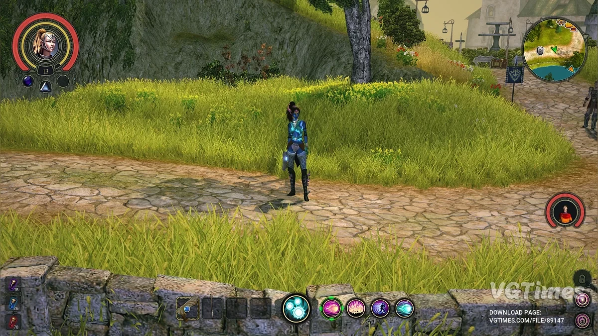 Sacred 2 Remaster — Interfejs z oryginalnej gry