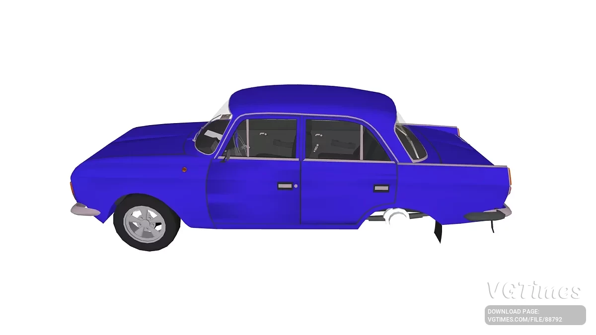 Simple Car Crash Physics Sim — Izh 412