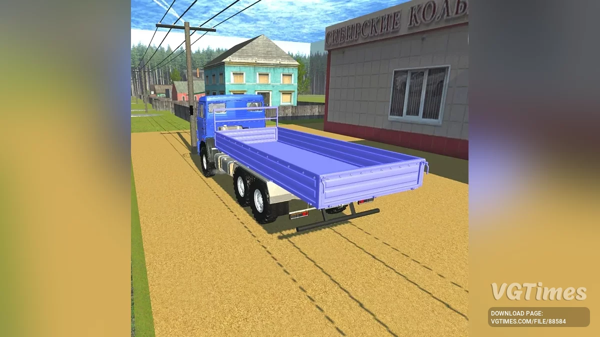 Simple Car Crash Physics Sim — Kamaz 43118 kamyon