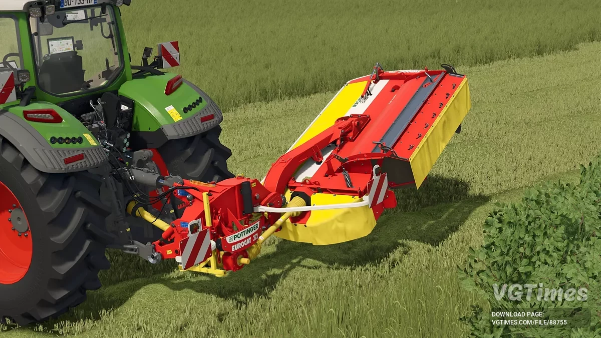 Farming Simulator 25 — Kosiarki Pöttinger NOVACAT i EUROCAT