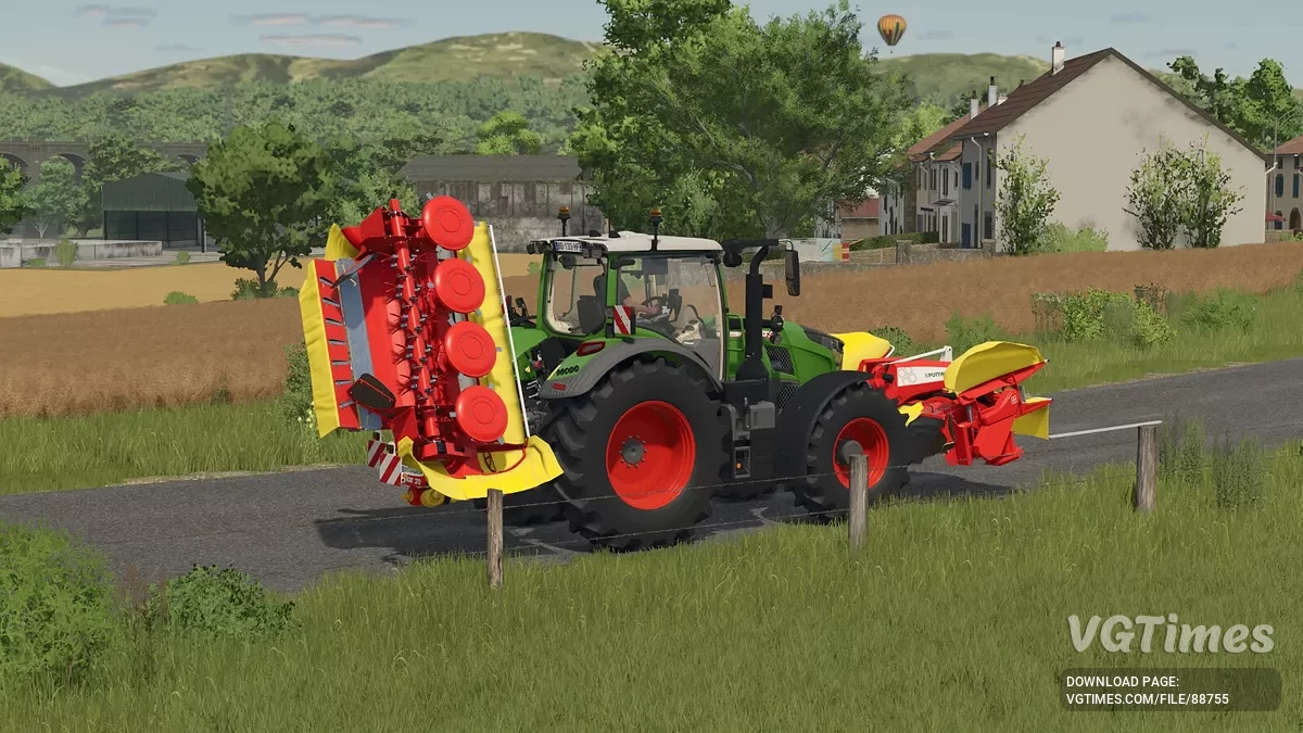 Farming Simulator 25 — Kosiarki Pöttinger NOVACAT i EUROCAT