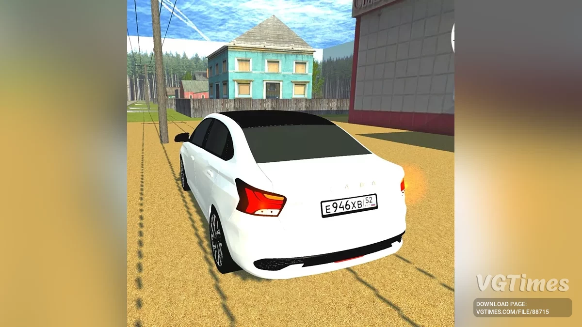Simple Car Crash Physics Sim — Lada Iskra